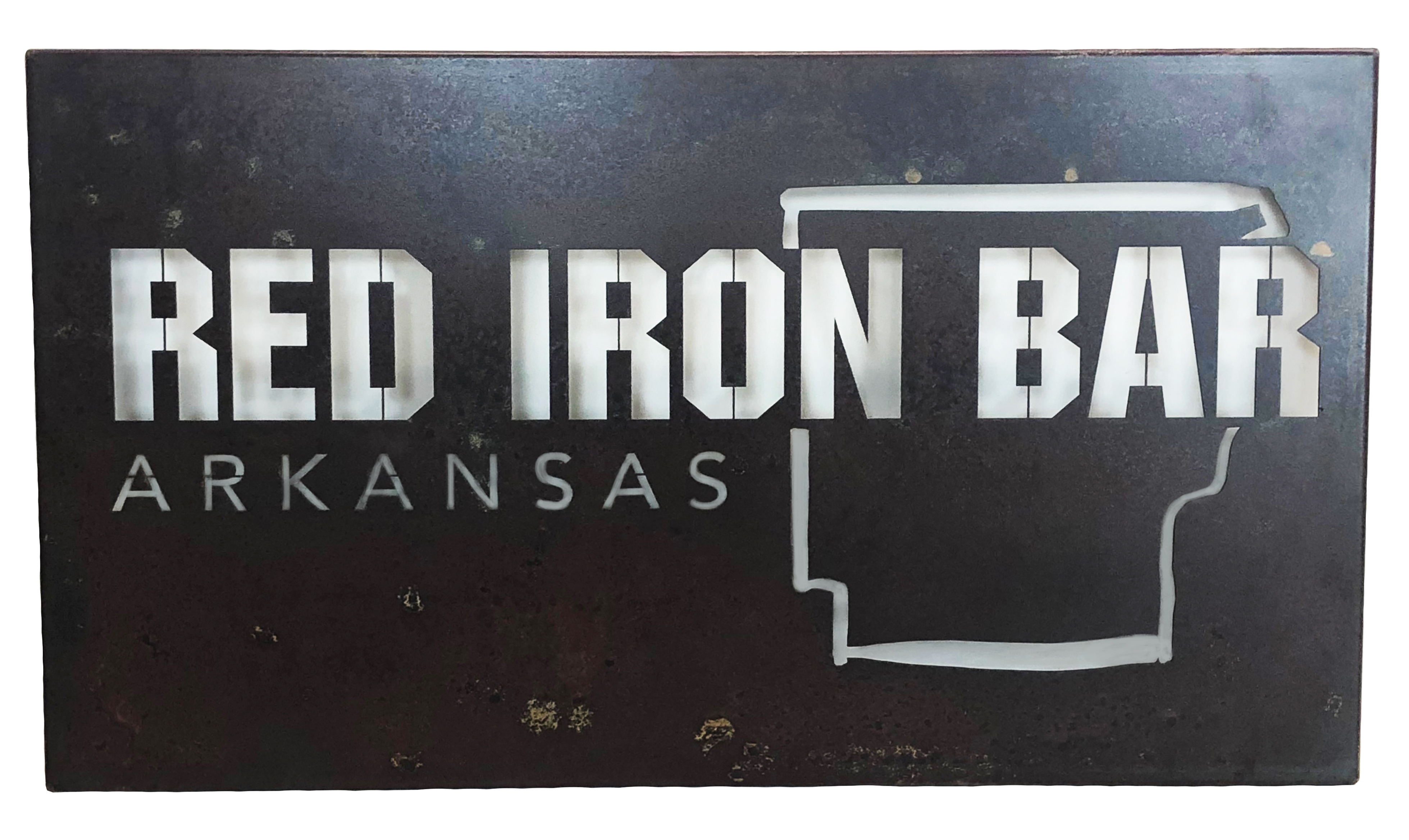 Red Iron Bar sign